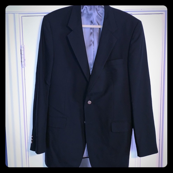 Barneys New York Other - Petrocelli - Sport Coat - Black w/ gold - 44L